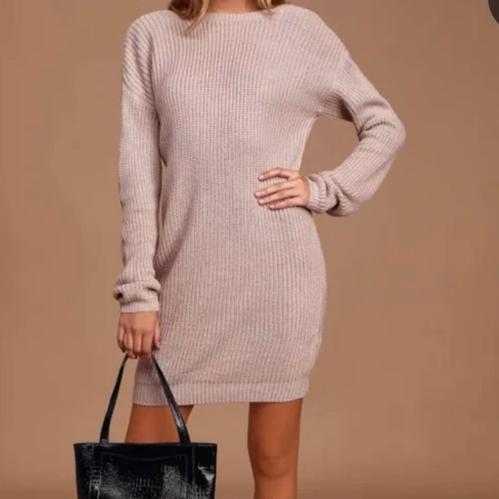 LuLus Sweater Dress Size XS